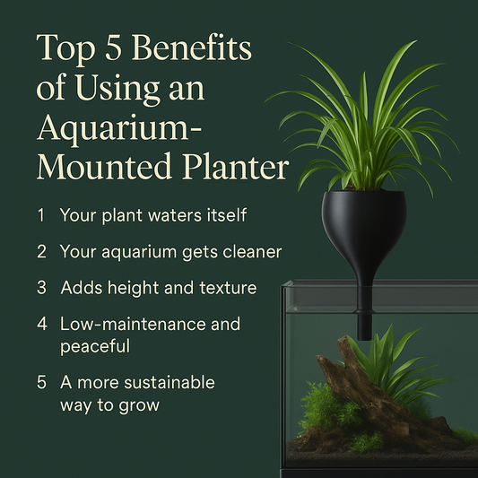 Top 5 Benefits of Using an Aquarium-Mounted Planter