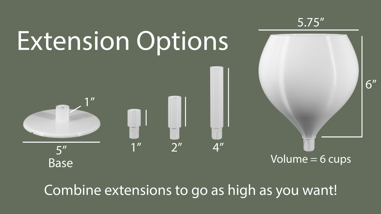 Large Wicking Pot – Self-Watering Planter for Houseplants