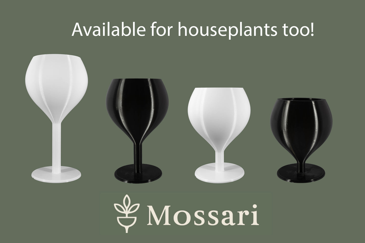 Elegant orchid planter with constant moisture wicking for thriving roots