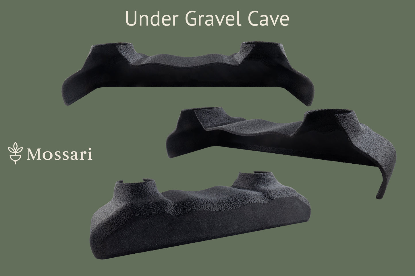 Under Gravel Cave for Aquariums & Terrariums – Cory Catfish, Tarantula & Reptile Hide